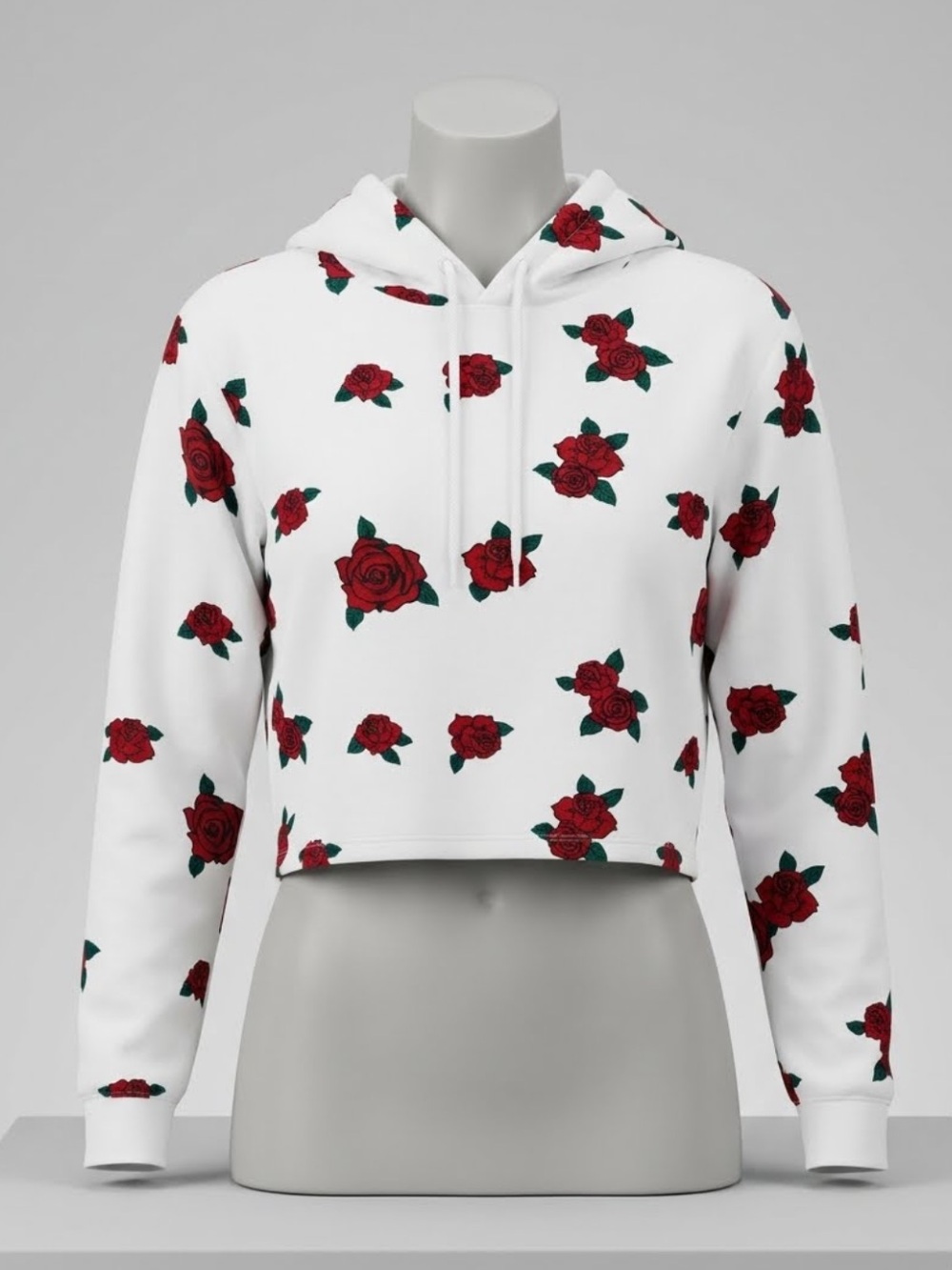 On Fire rose hoodie